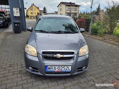 Szary Używany 2009 Chevrolet Aveo Sedan/Limuzyna | 11 900 zł
