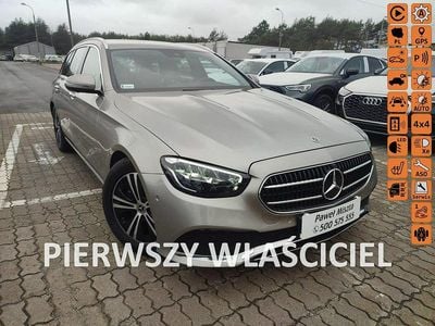 Używany Mercedes E220 200 KM (147 kW) 2022 Beżowy (metalik) Kombi