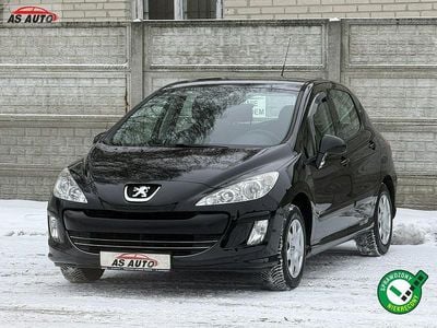 Czarny Używany 2009 Peugeot 308 Premium Hatchback | 14 900 zł (Uczciwa cena)