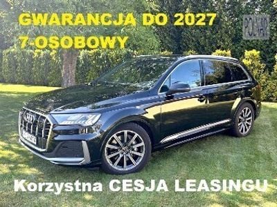 Czarny Używany 2023 Audi Q7 S-Line SUV | 311 625 zł