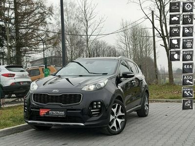 Czarny Używany 2016 Kia Sportage GT-Line SUV | 59 900 zł (Uczciwa cena)