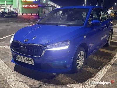 używany Skoda Fabia IV salon PL 1wł jak nowa!! Fabryczny lakier przebieg 16000km