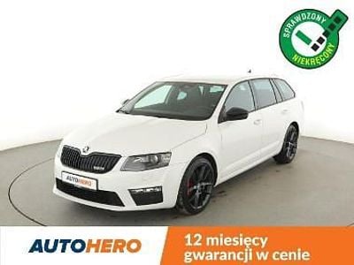 Używany Skoda Octavia RS 184 KM (135 kW) 2015 Biały Kombi
