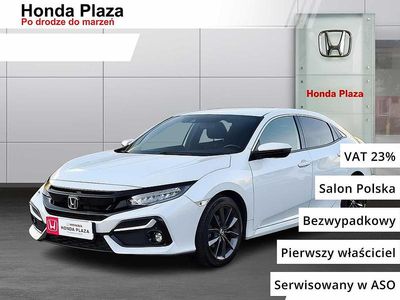 Radiant red m. Używany 2021 Honda Civic Elegance | 84 900 zł (Dość drogi)