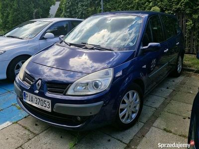 Granatowy Używany 2007 Renault Grand Scénic II Minivan | 8999 zł
