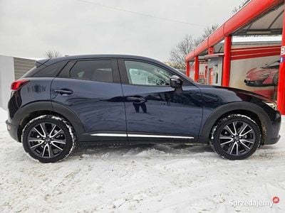 Niebieski Używany 2017 Mazda CX-3 Evolve SUV | 49 900 zł (Uczciwa cena)