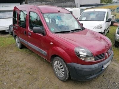 Bordowy Używany 2007 Renault Kangoo Minivan | 9900 zł