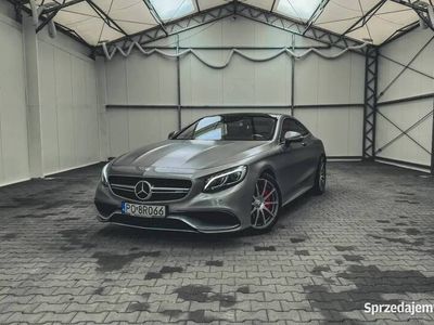 używany Mercedes S63 AMG KlasaAMG Coupe 4-Matic, Faktura VAT