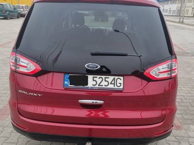 używany Ford Galaxy 2.0TDCi RUBY RED 150KM AUTOMAT SYNC3 SKÓRA 7OSÓB