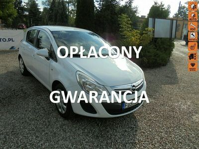 używany Opel Corsa Gwarancja przebiegu ,serwis1.4 benzyna-piękna biała -patrz zdjęcia !!