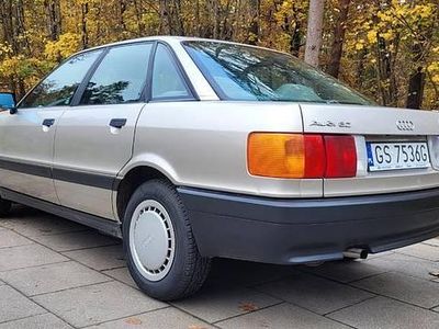 Srebrny Używany 1988 Audi 80 Sedan/Limuzyna | 9900 zł