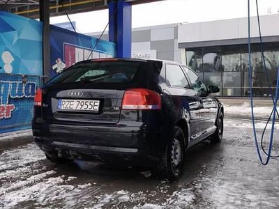 Czarny Używany 2008 Audi A3 Hatchback | 10 200 zł