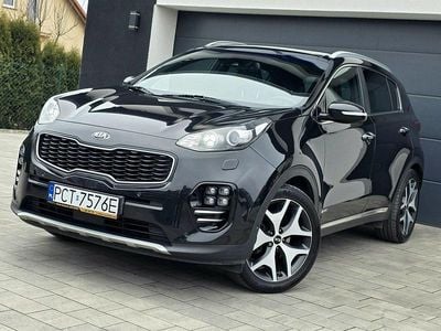Czarny Używany 2017 Kia Sportage GT-Line SUV | 69 990 zł (Uczciwa cena)