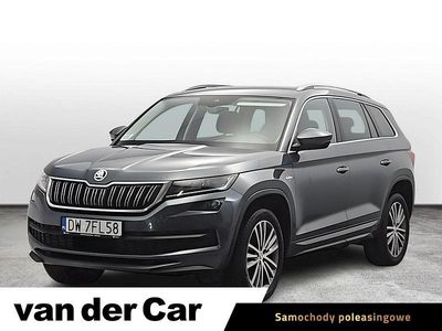 Szary Używany 2019 Skoda Kodiaq LAURIN & KLEMENT SUV | 99 900 zł (Dość drogi)