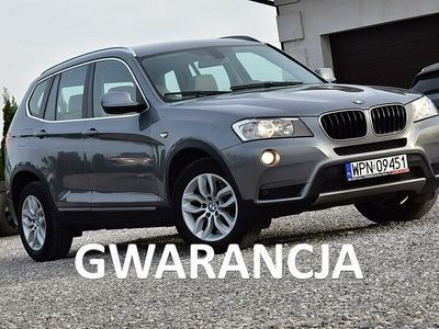 używany BMW X3 2.0D 184Km xDrive Skóra Panorama Gwarancja F25 (2010-)