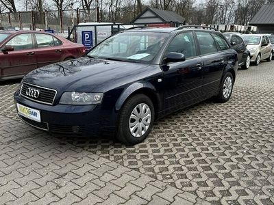Granatowy Używany 2003 Audi A4 Comfort Sedan/Limuzyna | 13 900 zł (Dość drogi)