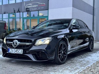 Używany Mercedes E63 AMG AMG 612 KM (450 kW) 2018 Czarny Sedan/Limuzyna
