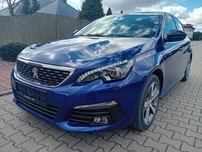 Niebieski Używany 2018 Peugeot 308 GT-line Hatchback | 55 500 zł (Drogi)