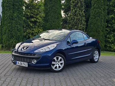 Niebieski Używany 2009 Peugeot 207 CC Platinum Kabriolet | 12 900 zł (Uczciwa cena)