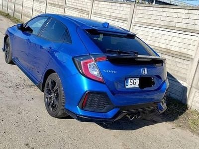 Niebieski Używany 2018 Honda Civic Sport Plus Hatchback | 74 500 zł (Dobra cena)