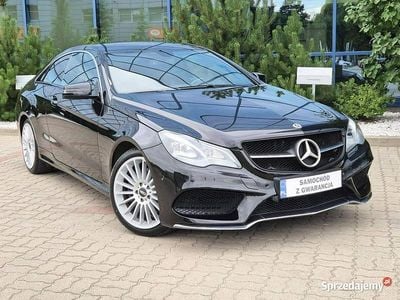 Używany Mercedes E200 184 KM (135 kW) 2014 Czarny Coupe