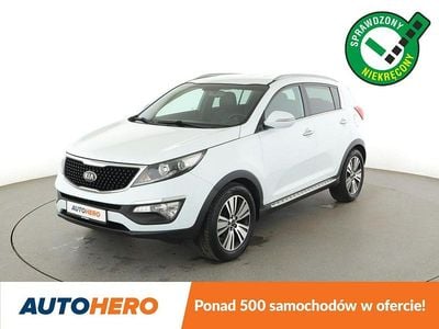 Biały Używany 2015 Kia Sportage SUV | 48 000 zł (Dobra cena)