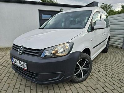 Czarny Używany 2011 VW Caddy Minivan | 31 800 zł (Drogi)