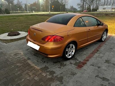 Używany Peugeot 307 CC 2006 Żółtozłoty Kabriolet