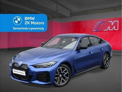 Używany BMW i4 Shadowline 350 kW (476 KM) 2022 Frozen portimao blue bmw individual metalizowany Sedan/Limuzyna