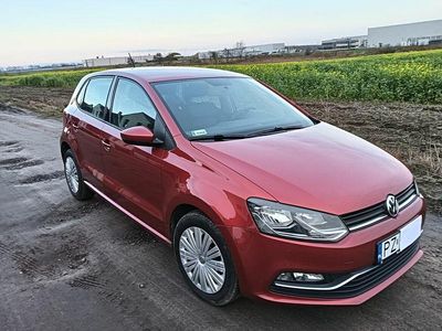 Czerwony Używany 2015 VW Polo Hatchback | 32 900 zł (Dość drogi)