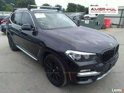 Czarny Używany 2019 BMW X3 SUV | 114 000 zł
