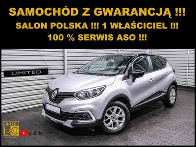 Srebrny (metalik) Używany 2018 Renault Captur SUV | 39 888 zł (Uczciwa cena)