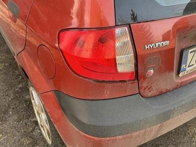 Używany Hyundai Getz 2007 Czerwony Hatchback