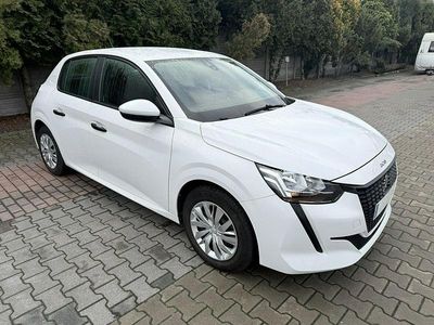 Biały (metalik) Używany 2021 Peugeot 208 Hatchback | 22 900 zł