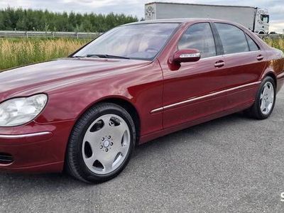 używany Mercedes S600L w220v12 biturbo