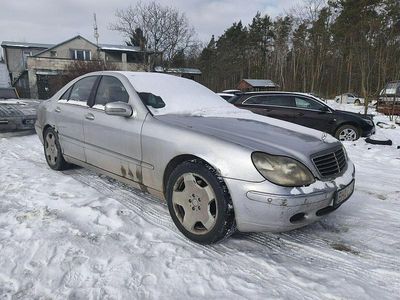Używany Mercedes S320 204 KM (150 kW) 2001 Srebrny Sedan/Limuzyna