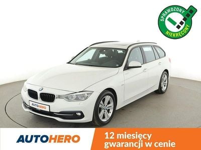 Biały Używany 2017 BMW 318 Sport Line Kombi | 64 200 zł (Uczciwa cena)