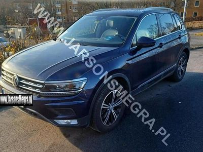 Niebieski Używany 2017 VW Tiguan SUV | 93 120 zł (Drogi)