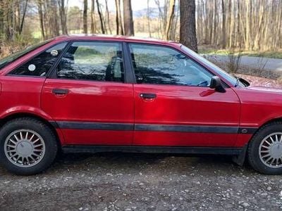 Czerwony Używany 1991 Audi 80 Sedan/Limuzyna | 8200 zł