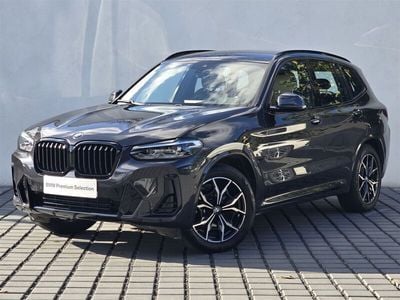 Szary sophisto z brylantowym połyskiem metalizowany Używany 2023 BMW X3 Performance SUV | 224 900 zł