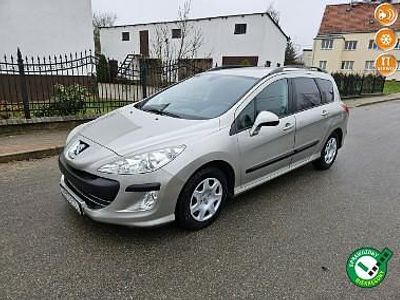 Szary Używany 2008 Peugeot 308 Kombi | 13 499 zł (Uczciwa cena)