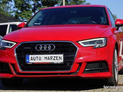 Czerwony Używany 2016 Audi A3 S-Line Hatchback | 69 700 zł (Dość drogi)