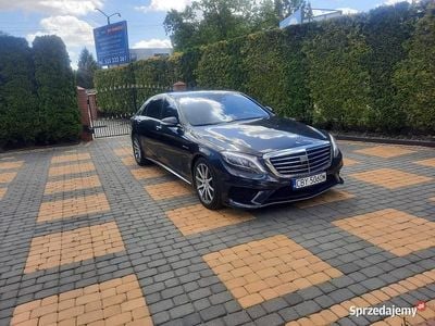 Czarny Używany 2014 Mercedes S63 AMG AMG Sedan/Limuzyna | 199 900 zł