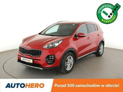 Czerwony Używany 2017 Kia Sportage GT-Line SUV | 76 500 zł (Uczciwa cena)