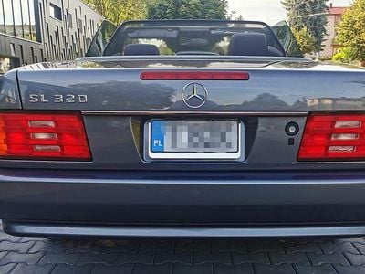 Szary Używany 1994 Mercedes SL320 Kabriolet | 66 800 zł