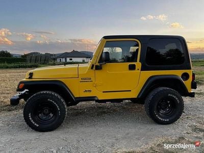 Używany Jeep Wrangler Sport 2001 Żółty SUV