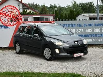 używany Peugeot 308 I SW 1.6HDi 90KM 2010r. Klima Czujniki parkowania isofix
