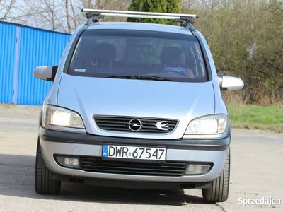 używany Opel Zafira 2001r. 1,8 Benzyna + Gaz 7 FOTELI klimatyzacja Alufelgi ELEKTR…