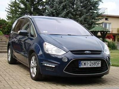 Niebieski Używany 2014 Ford S-MAX S Minivan | 24 900 zł (Super Cena)