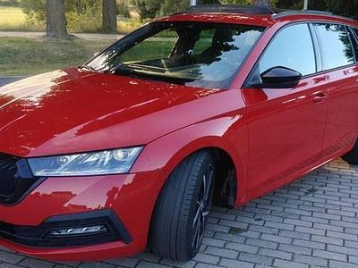 Używany Skoda Octavia Style 2021 Czerwony Kombi